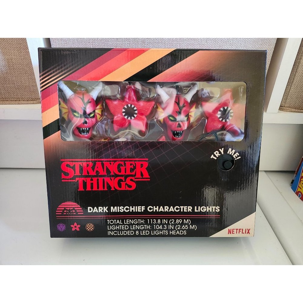 New Halloween Stranger Things Musical Sound String Lights Dark Mischief